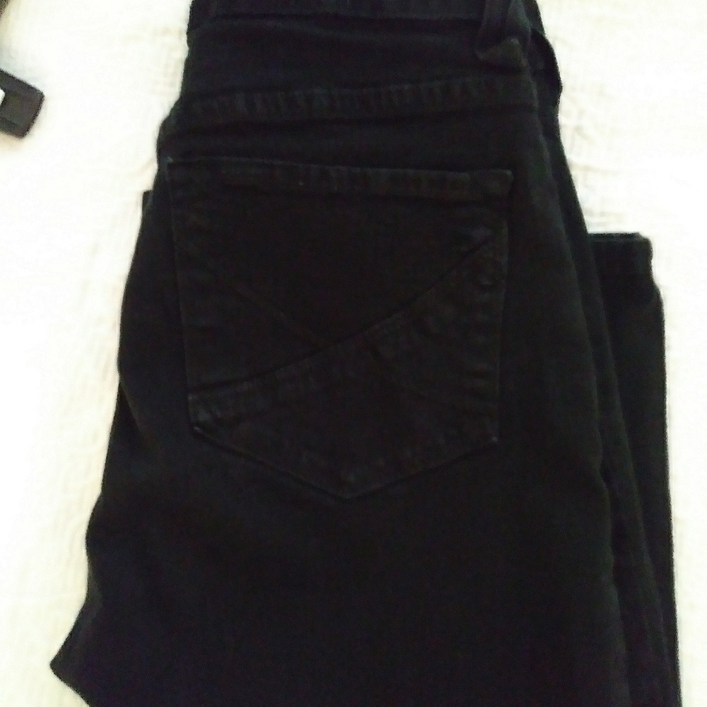 NYDJ Size 4 Black Straight Leg Jeans